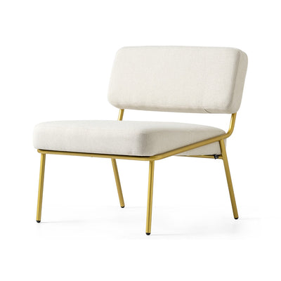 product image for sixty painted brass metal lounge chair by connubia cb350900033lslb00000000 9 1