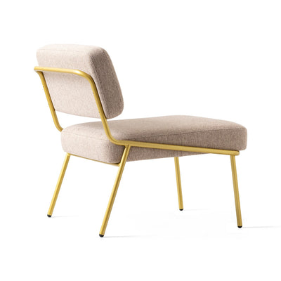 product image for sixty painted brass metal lounge chair by connubia cb350900033lslb00000000 16 62