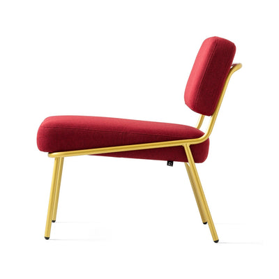 product image for sixty painted brass metal lounge chair by connubia cb350900033lslb00000000 7 38