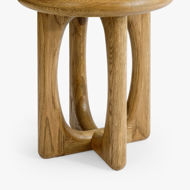 media image for Eva Oak Side Table 7 287