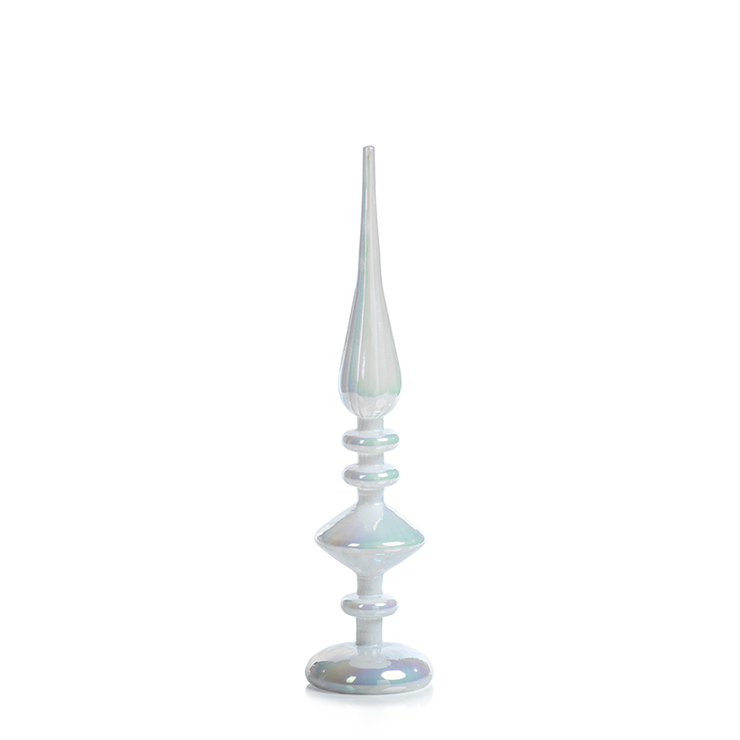 led white glass finial in various styles 3