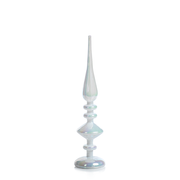 led white glass finial in various styles 4