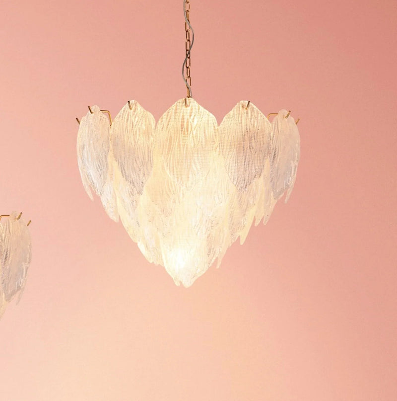 media image for acanthus textured glass chandelier by lucas mckearn ch9081 50 5 249
