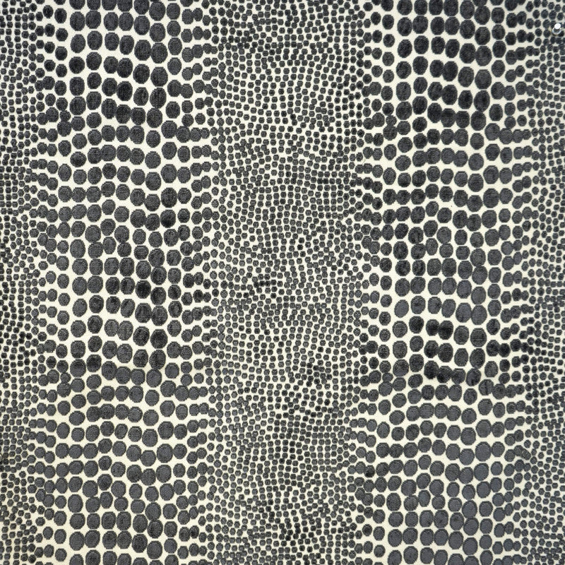 media image for Sample Cheetah Fabric in Charcoal Grey 289