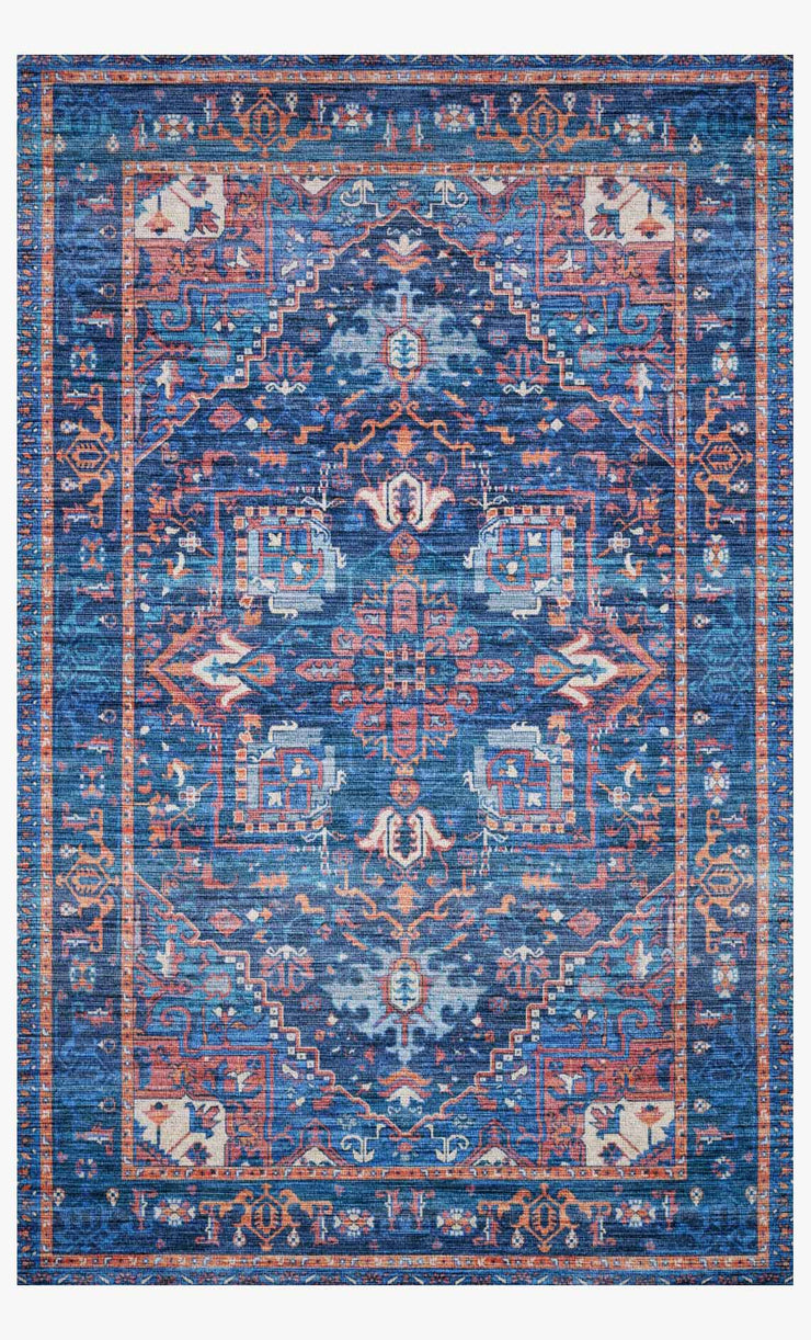 Cielo Rug in Blue & Multi by Justina Blakeney for Loloi
