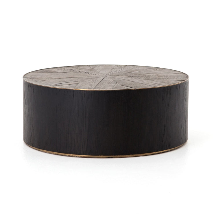 perry coffee table in ebony 1