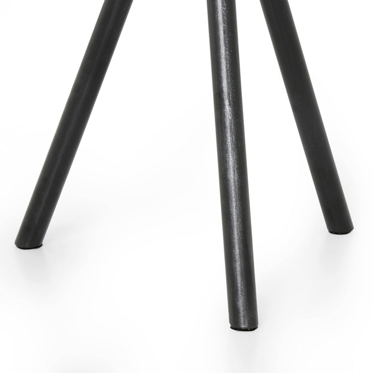 corin end table in powder black 3