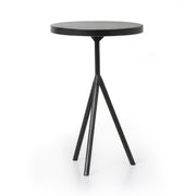 corin end table in powder black 1