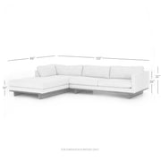 everly 2 piece sectional by Four Hands 28