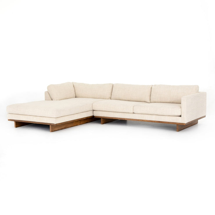everly 2 piece sectional by Four Hands 2