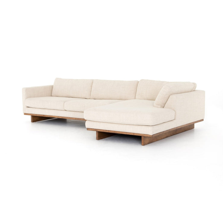 everly 2 piece sectional by Four Hands 7
