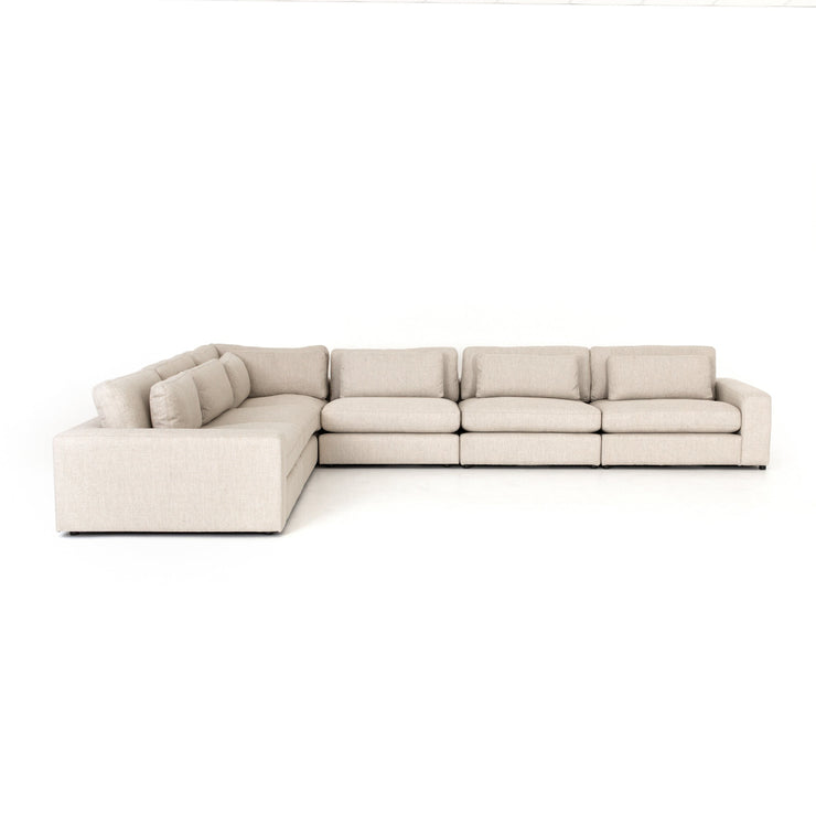 Bloor 6 Pc Sectional In Essence Natural