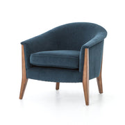 Nomad Chair In Plush Azure