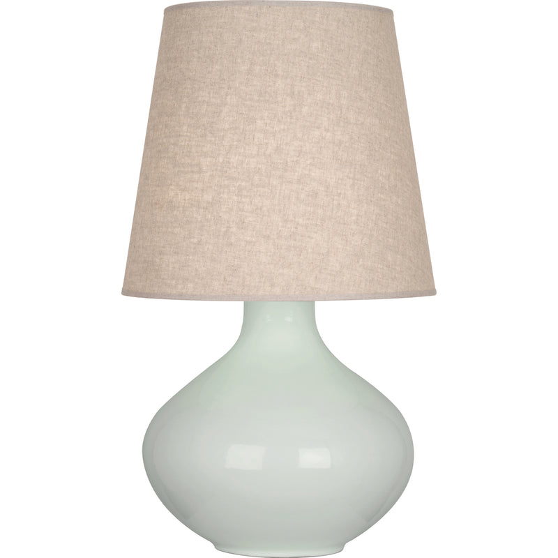 media image for June Table Lamp Multiple Colors With Buff Linen Shade Design By Robert Abbey 11 213