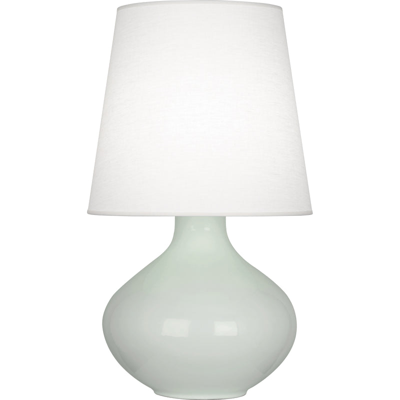 media image for June Table Lamp Multiple Colors With Oyster Linen Shade Design By Robert Abbey 10 234
