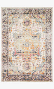 Clara Rug in Ivory & Charcoal by Loloi