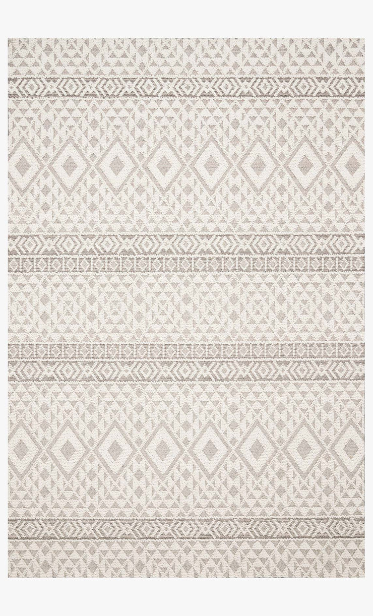 cole rug in silver ivory design by loloi 1