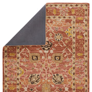ahava handmade oriental pink gold rug by jaipur living 4