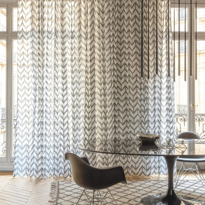 product image for Coolidge Fabric in Black/White 96