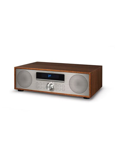 product image for fleetwood clock radio cd player in walnut 2 86