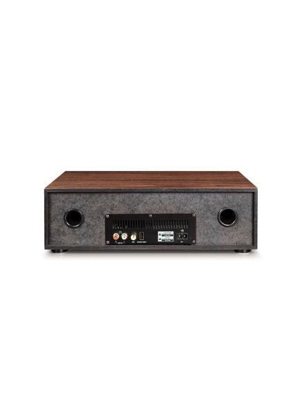 media image for fleetwood clock radio cd player in walnut 4 274