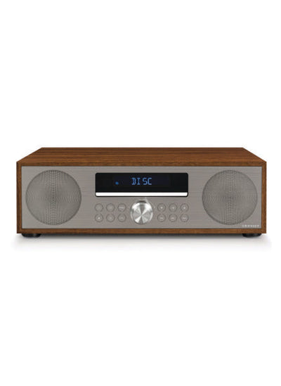 product image for fleetwood clock radio cd player in walnut 1 73