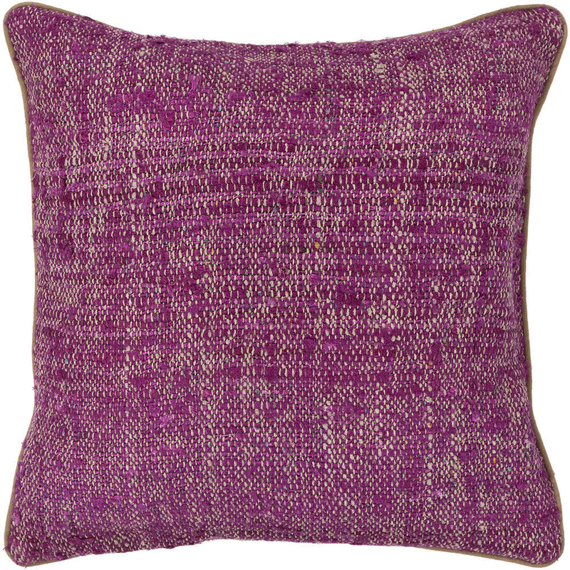 media image for cotton velvet pillow in magenta natural design by chandra rugs 1 221