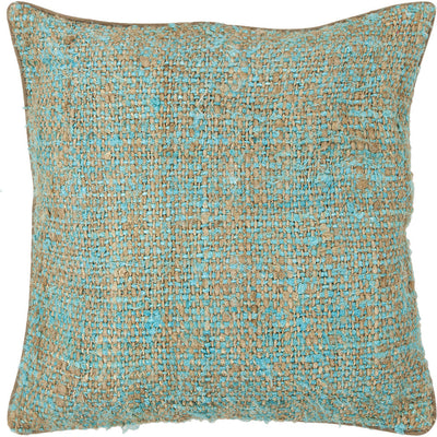 product image of silk pillow in blue natural design by chandra rugs 1 584