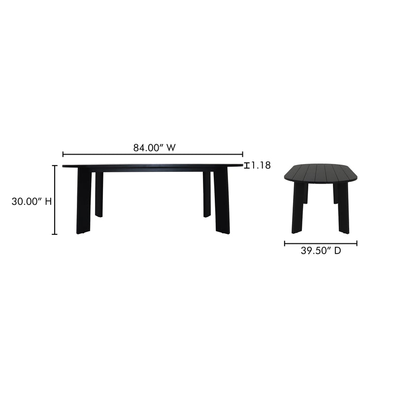 media image for Delta Outdoor Dining Table Moes Home Collection Mhc Cv 1024 02 28 223