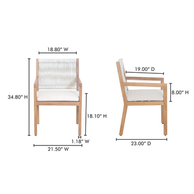 product image for Luce Outdoor Dining Chair Moes Home Collection Mhc Cv 1028 24 6 35