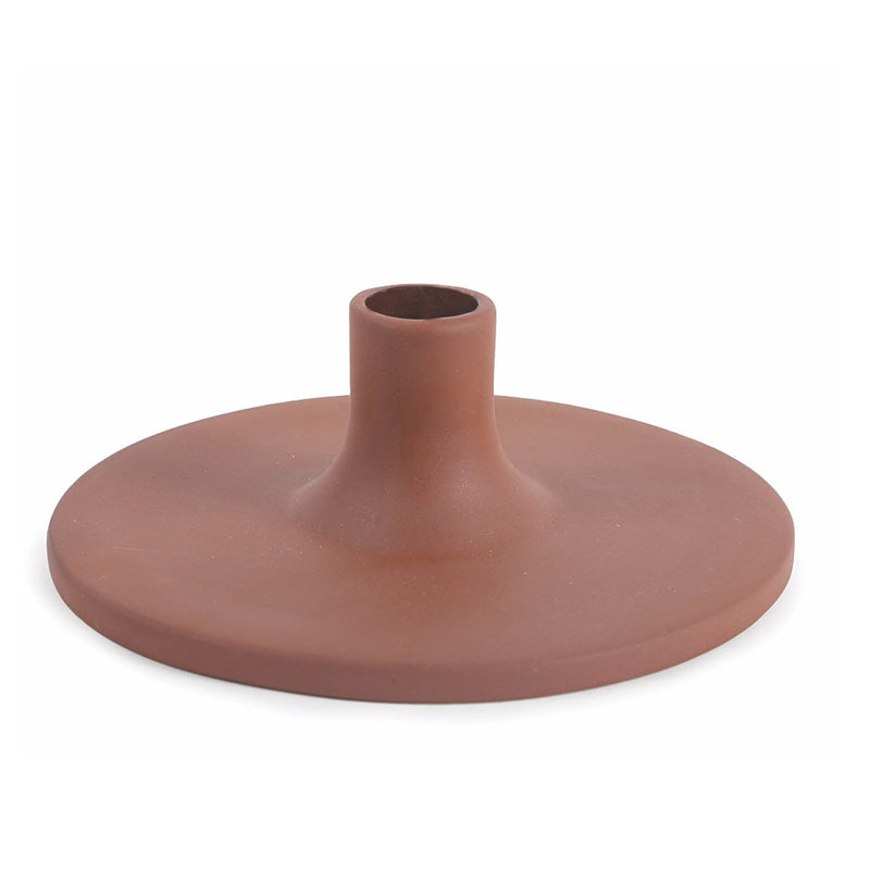 media image for ceramic taper holder wide in earth 5 24