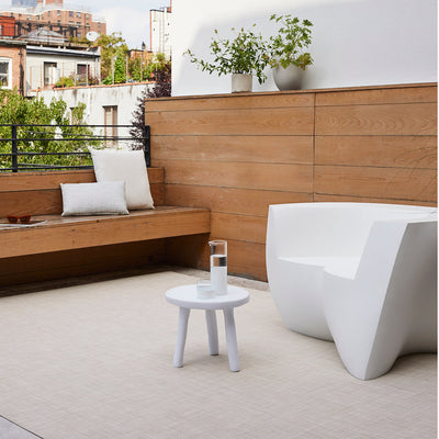 product image for Basketweave Natural Rug Chilewich Chw 200697 055 3 22