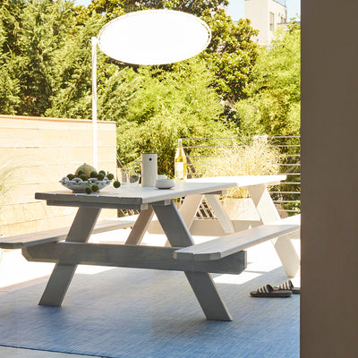 product image for Mini Basketweave Chambray Rug Chilewich Chw 200869 030 3 97