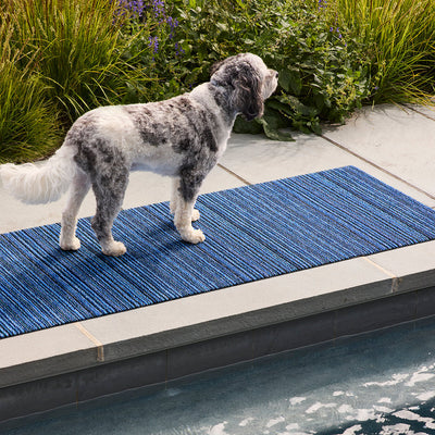 product image for Skinny Stripe Ocean Shag Chilewich Chw 200134 025 4 75