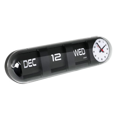 product image of capsule black date time flip clock by cloudnola sku0187 1 581