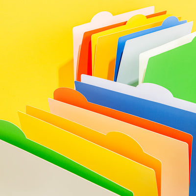 product image for Colorblock File Folder Set 3 34