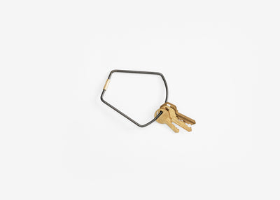 product image for Contour Key Ring in Various Shapes & Colors design by Areaware 74