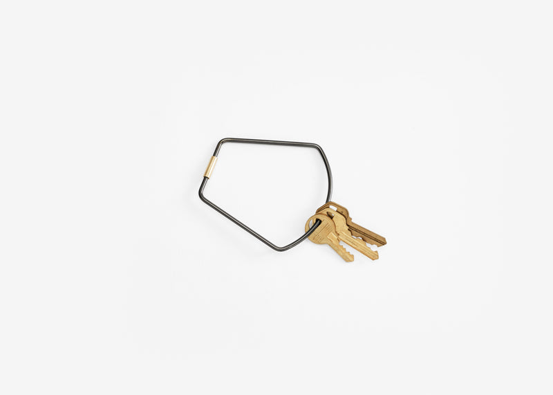 media image for Contour Key Ring in Various Shapes & Colors design by Areaware 21