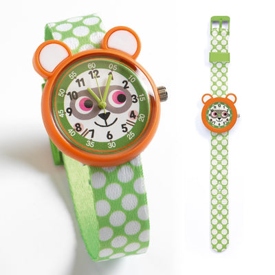 product image of raccoon ticlock childrens watch by djeco dd00427 1 516