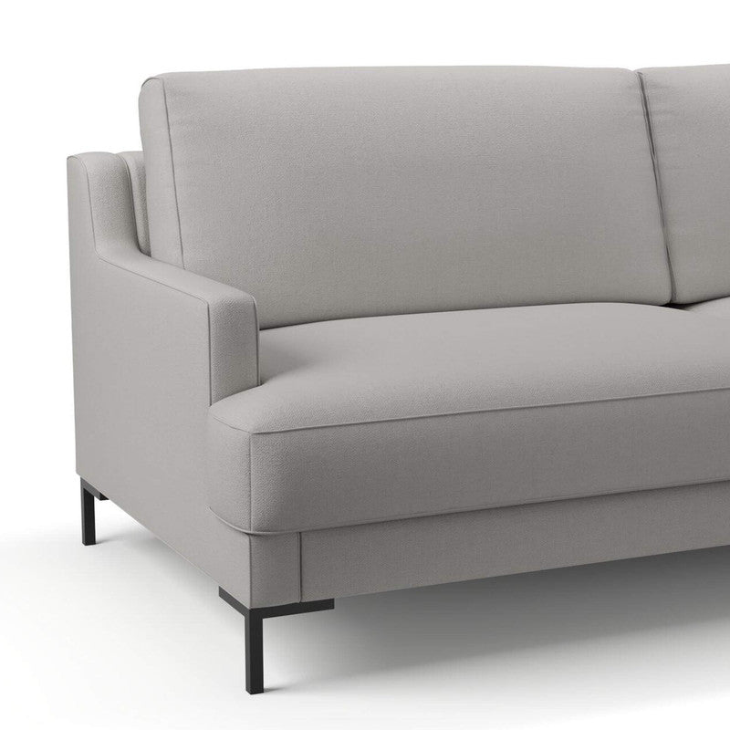 media image for Drake Fabric in Timberwolf Grey 23