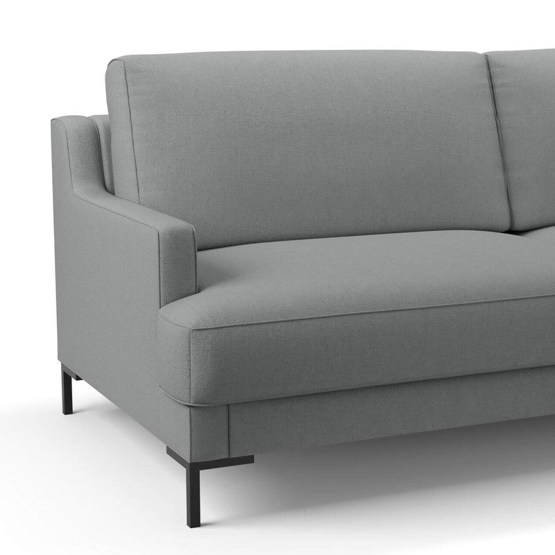 media image for Drake Fabric in Fossil Grey 230