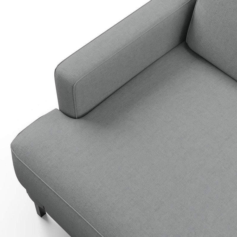 media image for Drake Fabric in Fossil Grey 276