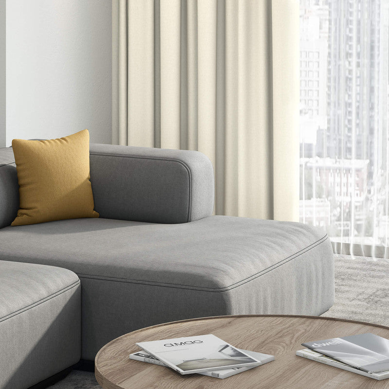 media image for Drake Fabric in Fossil Grey 289