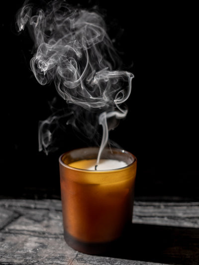 product image for Santal Heavy Rock Glass Candle D Y5Q7N2B 2 8