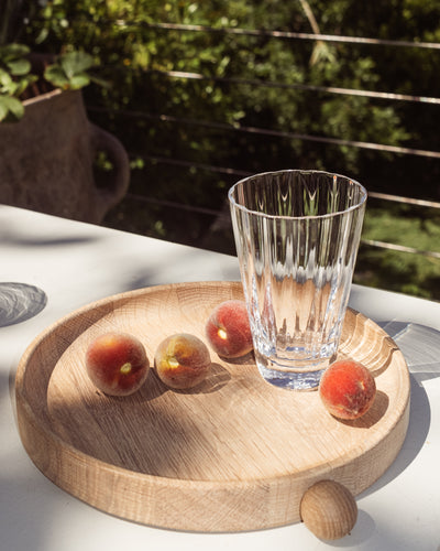 product image for Yuka Groove Glass Set in Clear 2