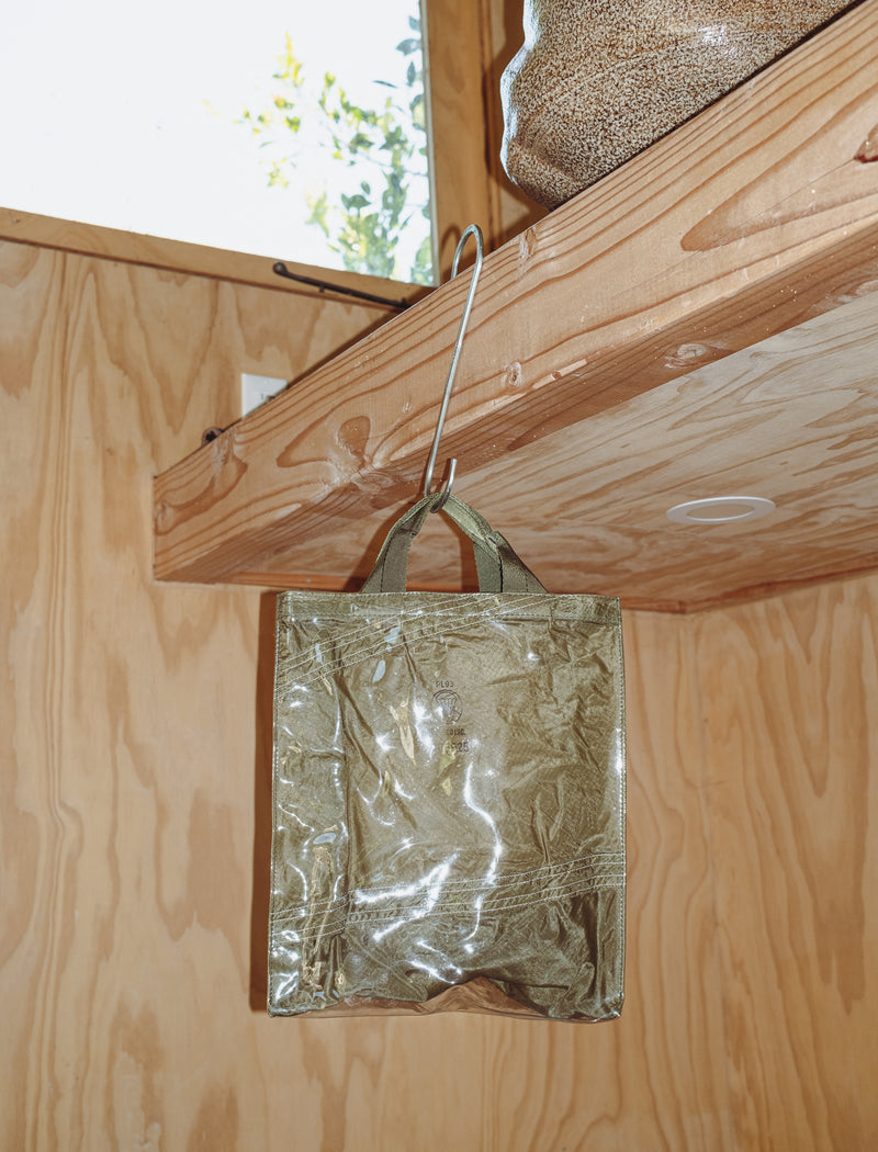media image for Covered Parachute Document Bag - Olive 298