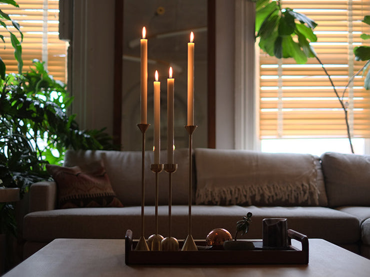 dome spindle candle holder in various sizes by fs objects 7