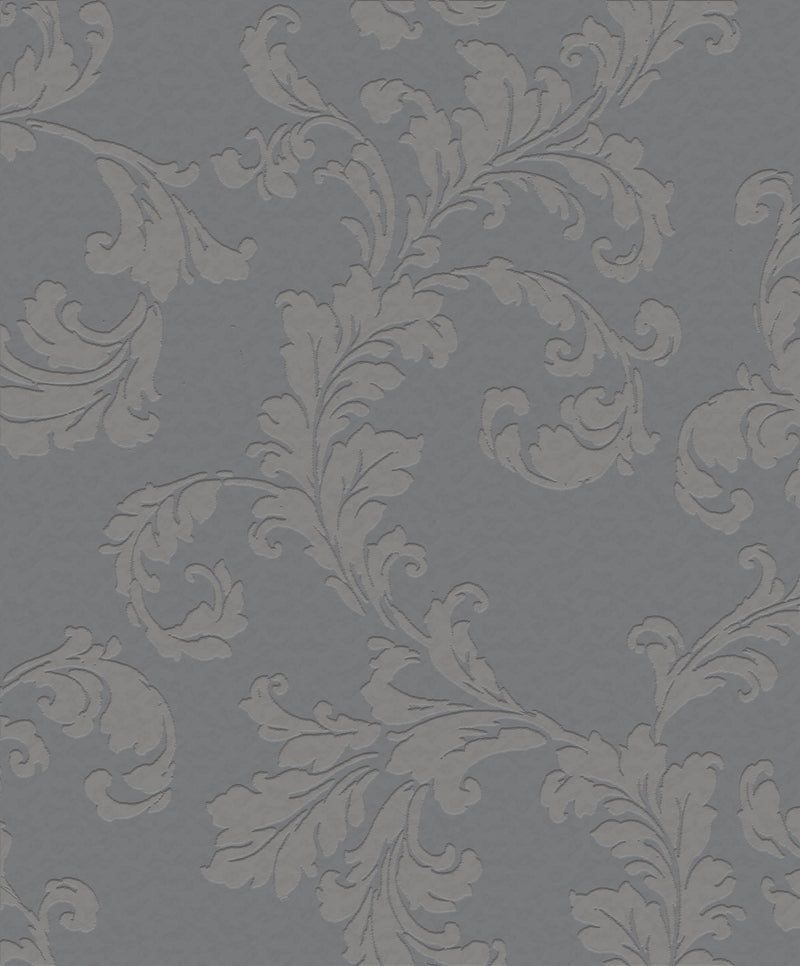 media image for Acanthus Trail Grey from the Emporium Collection by Galerie Wallcoverings 210