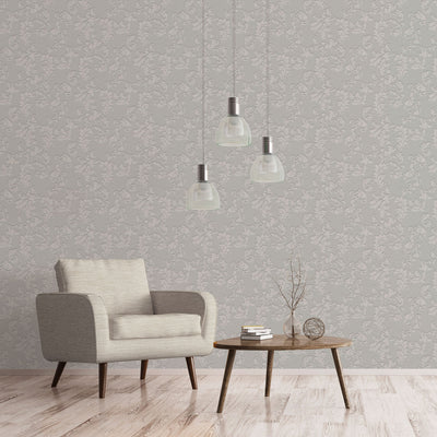 product image for Acanthus Trail Soft Grey from the Emporium Collection by Galerie Wallcoverings 54