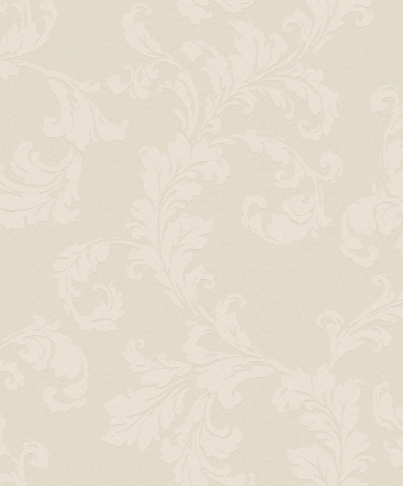 media image for sample acanthus trail pearl from the emporium collection by galerie wallcoverings 1 214